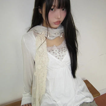 Linny Lace Wrap T-shirt