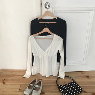 Linny Lace Wrap T-shirt