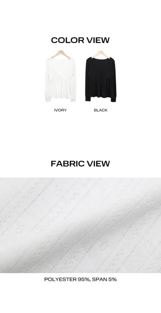 Linny Lace Wrap T-shirt