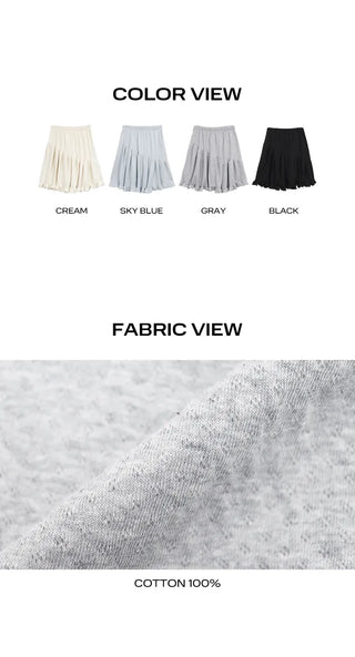 Harn Jacquard Diagonal Shirred Midi Skirt