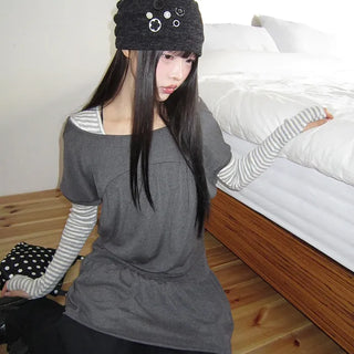 Logan Layered Short Sleeve Dress