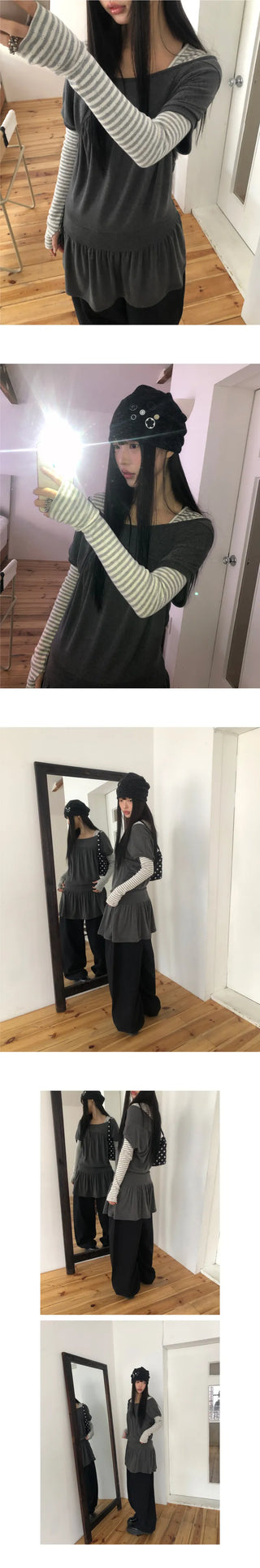 Logan Layered Short Sleeve Dress