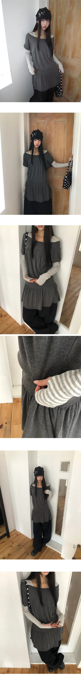 Logan Layered Short Sleeve Dress