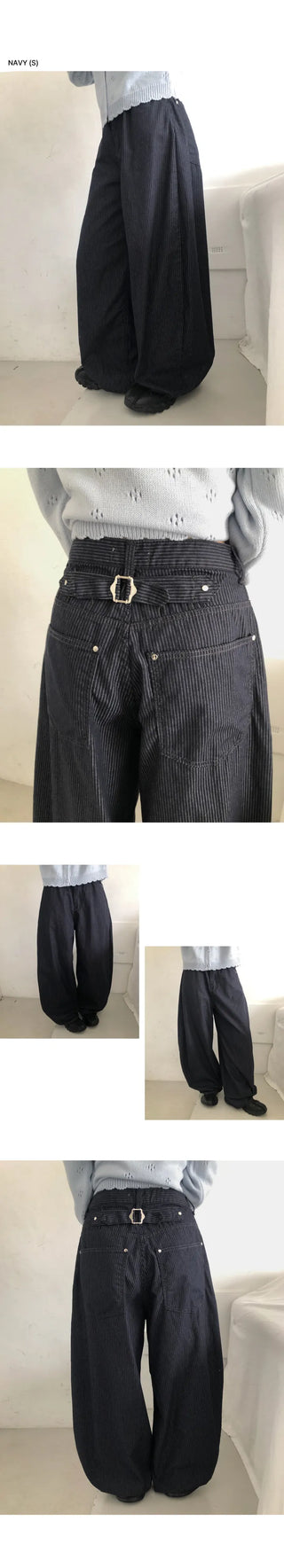 Boren Stripe Bijo Balloon Pants