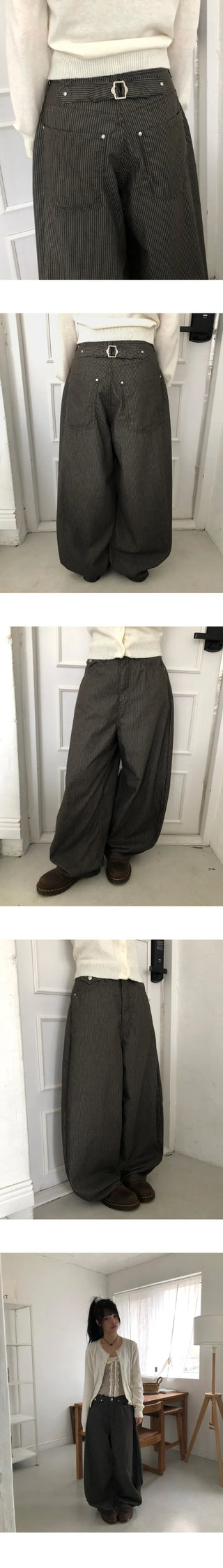 Boren Stripe Bijo Balloon Pants