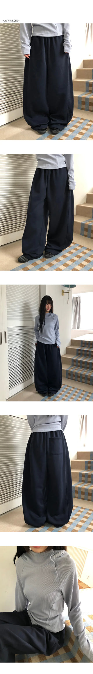 Bakan Wide Two-Way Elastic Pants