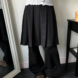 Bella Pleated Elastic Midi Skirt