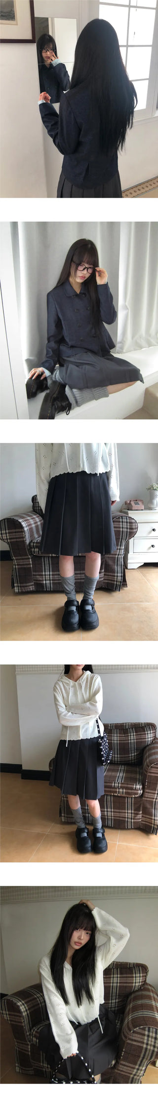 Bella Pleated Elastic Midi Skirt