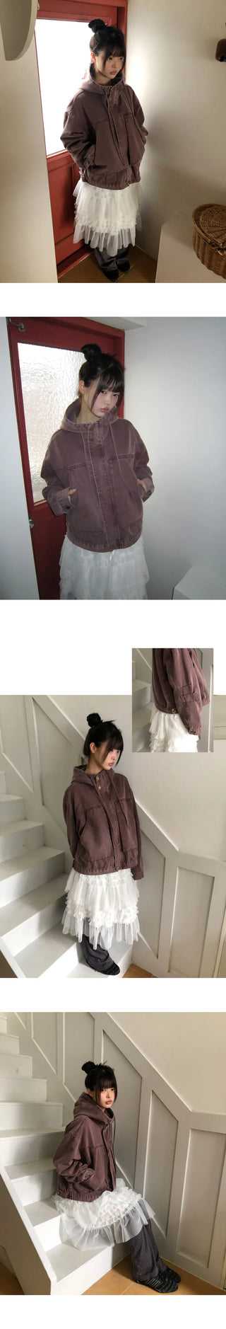Lapue Frill Tiered Midi Skirt