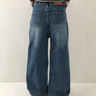 Noor Semi-Wide Denim Pants