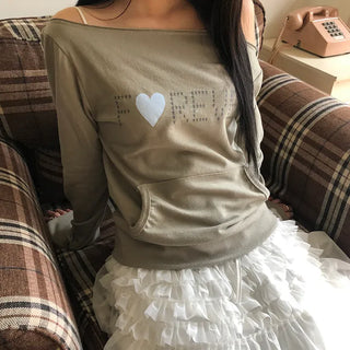 Baru Forever Off-Shoulder Sweatshirt