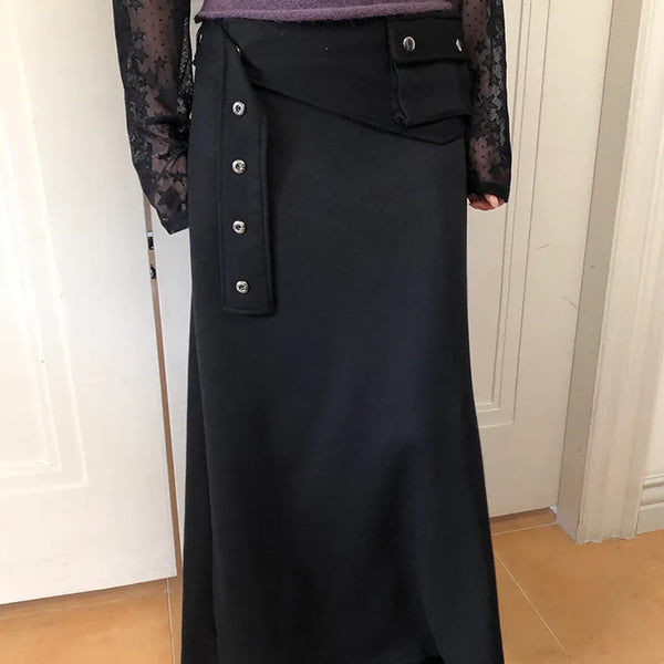 Robic Pocket Belt Elastic Long Skirt