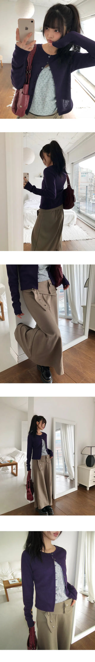 Robic Pocket Belt Elastic Long Skirt