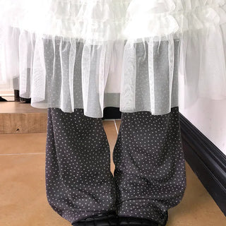 Seo Star Pattern Bootcut Pants