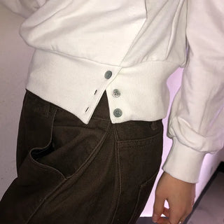 Doe Layered Halterneck Sweatshirt Set