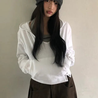 Doe Layered Halterneck Sweatshirt Set