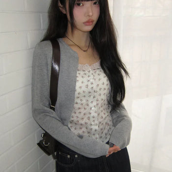 Hiyun Flower Frill Sleeveless Top