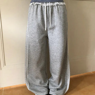 Elba Lace Two-Way Elastic Pants