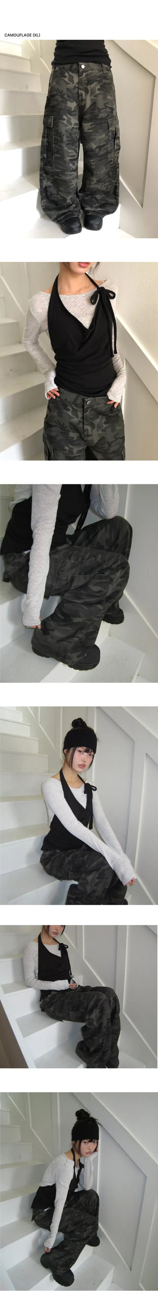 Carmine Camo Cargo Pants