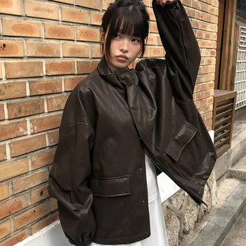 Marant Big Pocket Leather Jacket