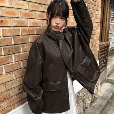 Marant Big Pocket Leather Jacket