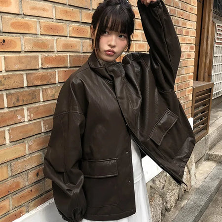 Marant Big Pocket Leather Jacket