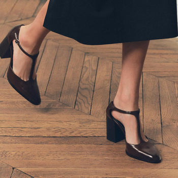 Pointed Heel Mules Shoes