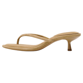 Round Toe Heel Flip-Flops