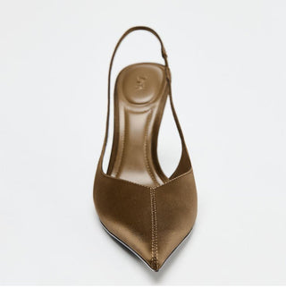 Pointed Stiletto Muller Shoes