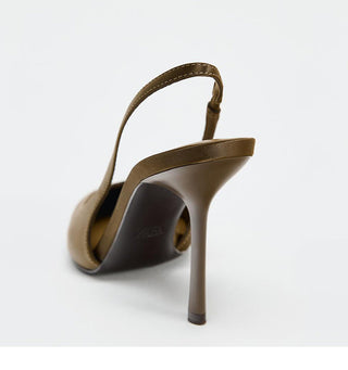 Pointed Stiletto Muller Shoes