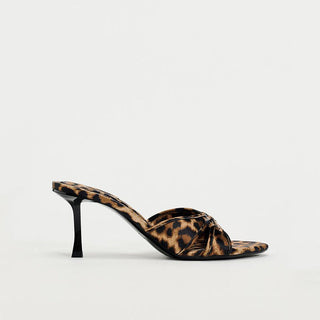 High Heel Bow Sandals