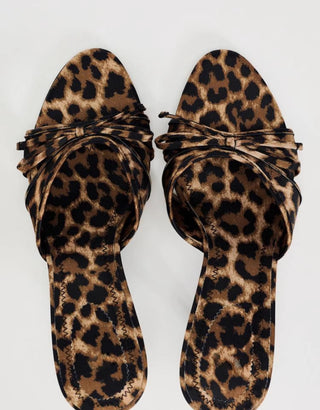 High Heel Bow Sandals