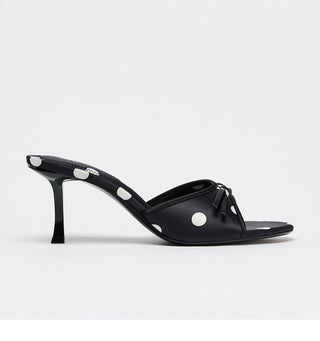 High Heel Bow Sandals