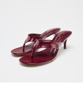 Stiletto Heel Flip-Flops