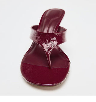 Stiletto Heel Flip-Flops