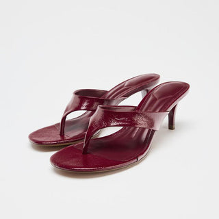Stiletto Heel Flip-Flops