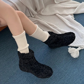 0645 String Boa Boots (4 colors)