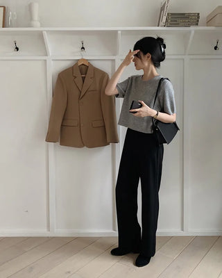 (basic/long) Straight slacks - 4 sizes