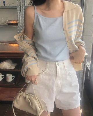 Underarm fat cover! Slimming sleeveless top (over 100,000 sold)