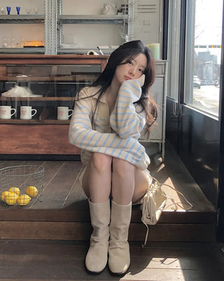 (7 colors) Color Cardigan