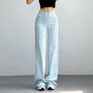 slim straight pants