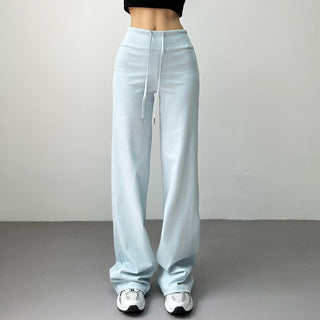 slim straight pants
