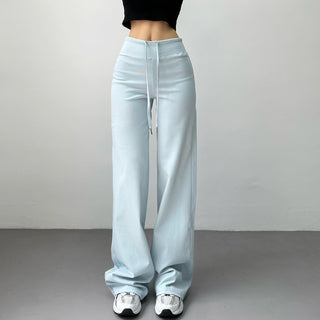 slim straight pants