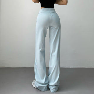 slim straight pants