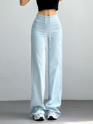 slim straight pants