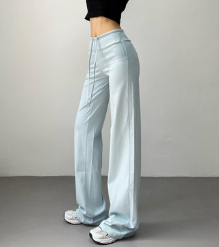 slim straight pants