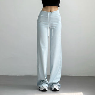 slim straight pants