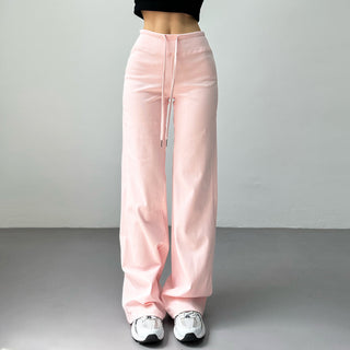 slim straight pants