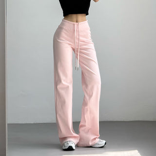 slim straight pants