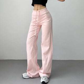 slim straight pants